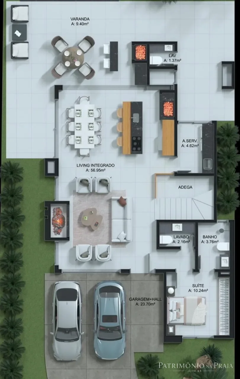 Casa de Condomínio 04 Dorm. 4 quartos à venda em Condomínio Blue Xangri-lá, Xangri-Lá/RS, foto 5